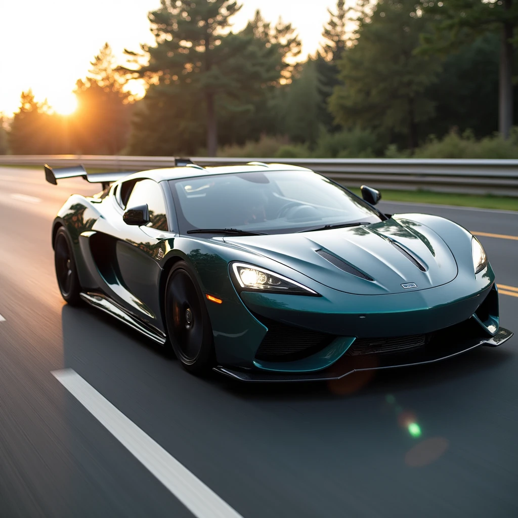 very fast car