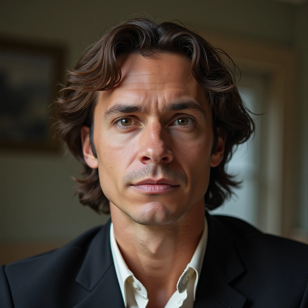 a man