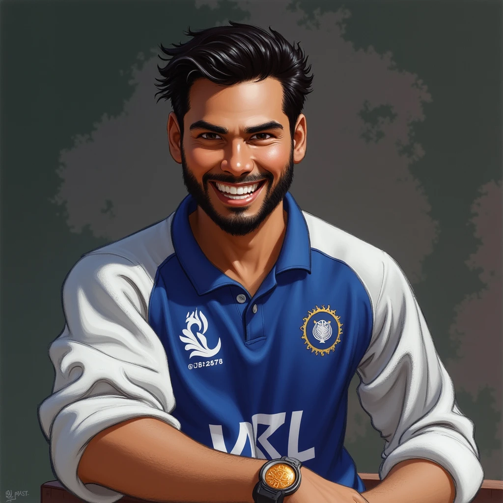 indian cricketer rohit sharma smiling face